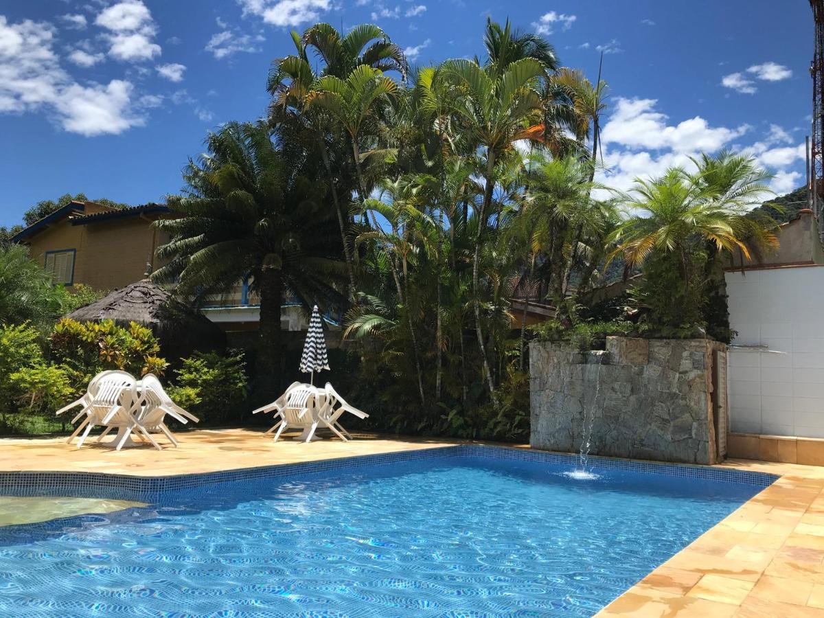 Apartamento Estilo Chale Com Piscina Ubatuba Exteriör bild